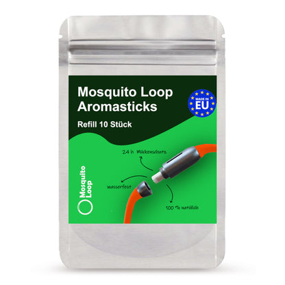 Mosquito Loop Aromasticks 10 Stk. Aluminiumflachbeutel