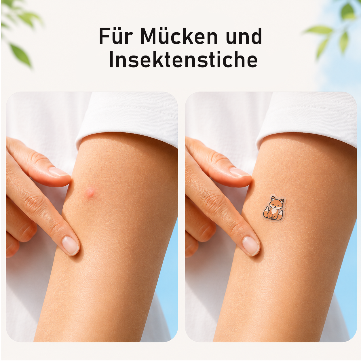 Mosquito Loop Mückenstich Patches zur Anwendung nach Insektenstichen